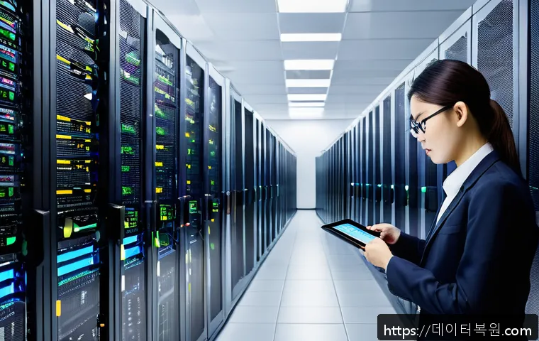 용산구 데이터 저장 공간 부족 문제 긴급 복구와 서버 안정화 사례 1
