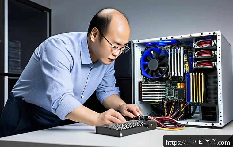 능곡동 인근 사무실 컴퓨터 부팅 문제 긴급 복구 및 원인 진단 사례 1