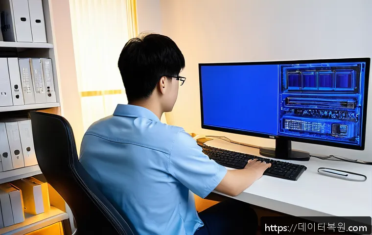서울 노원구 인근 윈도우 블루스크린 모니터 문제 긴급 복구 사례와 해결 방법 1