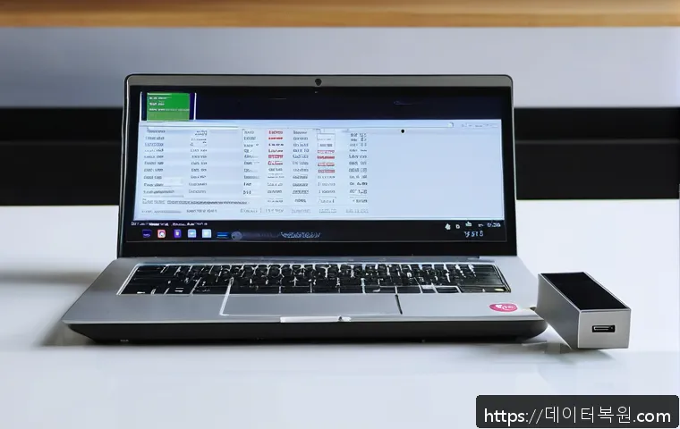 가락동 업무용 저장장치 FAT32 파일 시스템 오류 긴급 복구 사례 1
