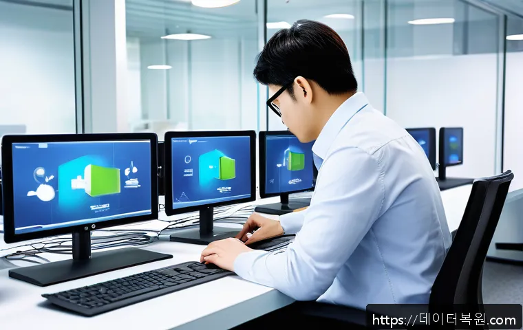 흥도동 사무실 네트워크 구축부터 세팅 오류 신속 해결 후기 21