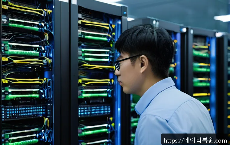 중대동 서버 데이터 손상 오류 긴급 복구와 전산실 안정화 작업 후기 9