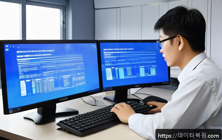 지축동 컴퓨터 블루스크린 문제 해결과 잠긴 메모리 오류 응급 복구 사례 1