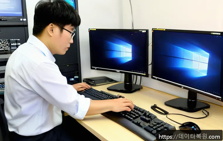 송천동 사무실 컴퓨터 신호 문제 긴급 점검 및 해결 사례 보고 13