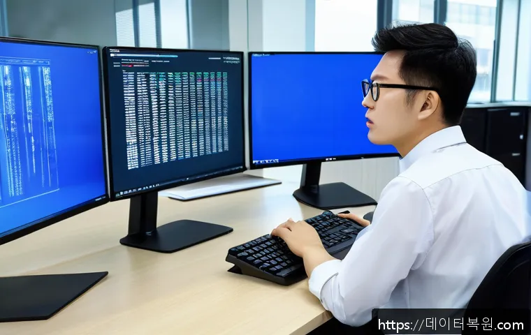 남대문 인근 PC 블루스크린 IRQL 오류 긴급 복구 및 원인 분석 사례 1