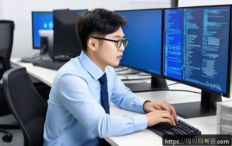 대덕동 업무용 PC 블루스크린 DRIVER 메모리 오류 긴급 복구 사례 1