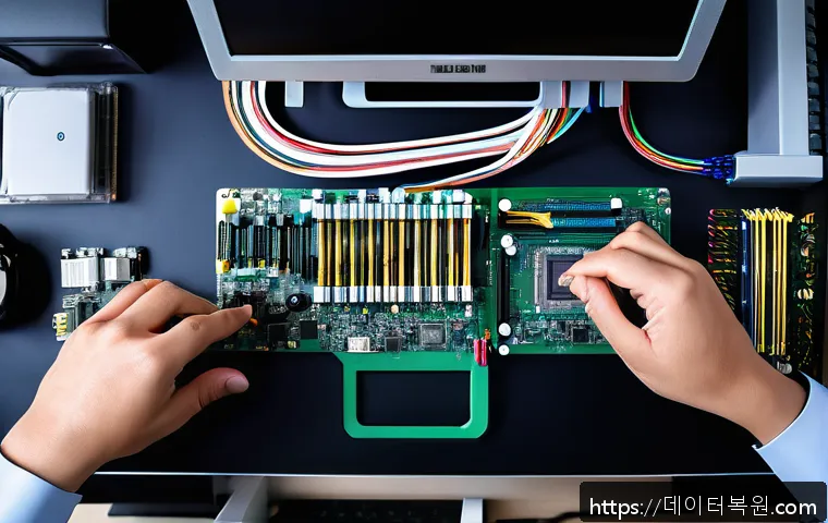 합동 지역 사무실 컴퓨터 메인보드 교체 및 조립 서비스 후기와 긴급 복구 사례 5