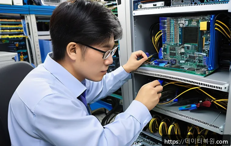 서림동 중소기업 전산실 a disk read error 긴급 복구 및 데이터 보호 사례 25