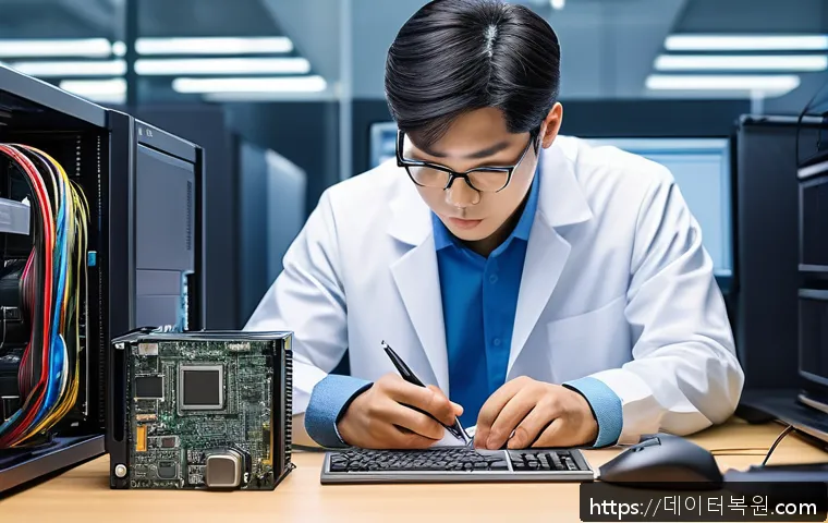 중랑구 상봉동 사무실 HDD 교체 및 조립 서비스 실제 작업 후기와 긴급 복구 사례 1