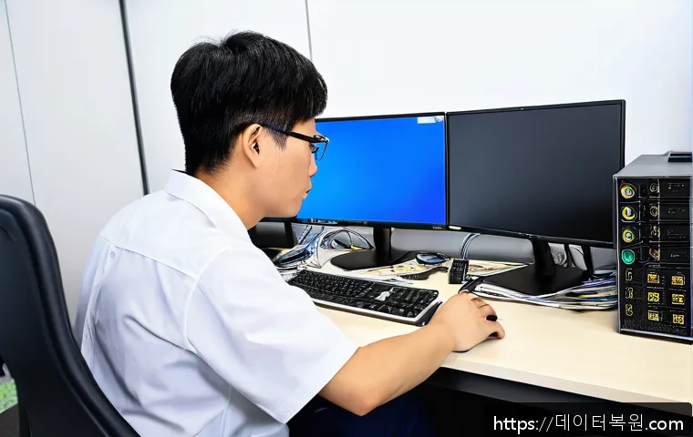 인천 남동구 사무실 컴퓨터 긴급 방문 수리와 최적화 서비스 사례 1