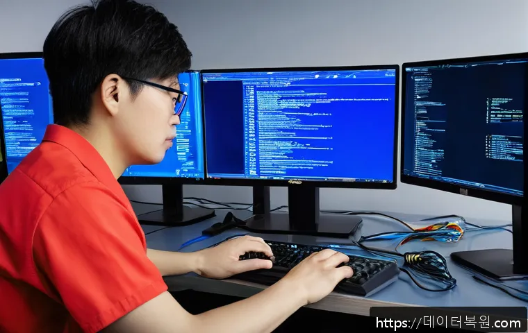 경기도 옥길동 시스템 오류 대응과 블루스크린 문제 긴급 복구 사례 25