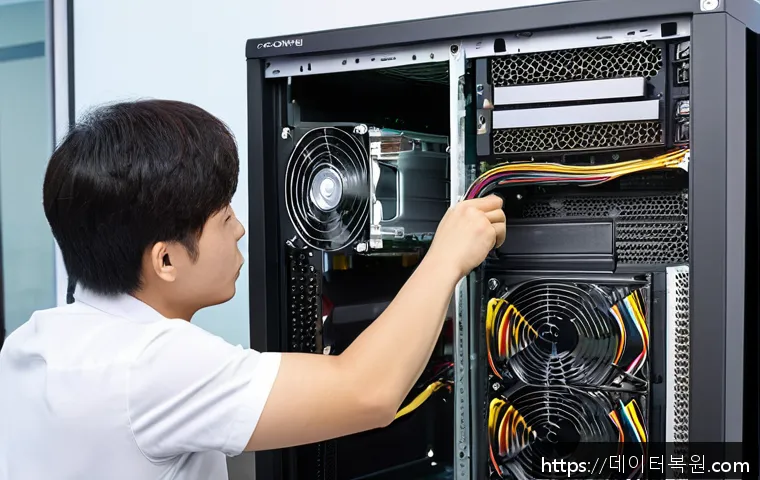 장충동 컴퓨터 하드디스크 교체 및 조립 서비스 이용 후기와 사무실 데이터 복구 사례 1