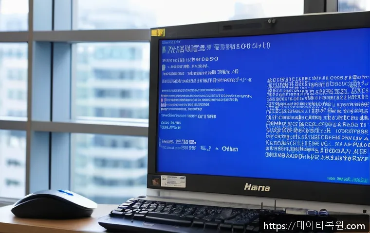 용강동 인근 블루스크린 USER_MODE_HEALTH_MONITOR 오류 긴급 복구 및 원인 분석 사례 1