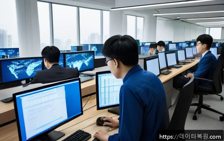 묵동 사무실 전산 잠금 오류 해결과 순차 처리 문제 긴급 복구 사례 1