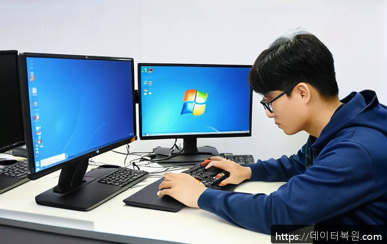 평동 지역 사무실용 프리도스 노트북 윈도우 설치 및 최적화 작업 사례 1