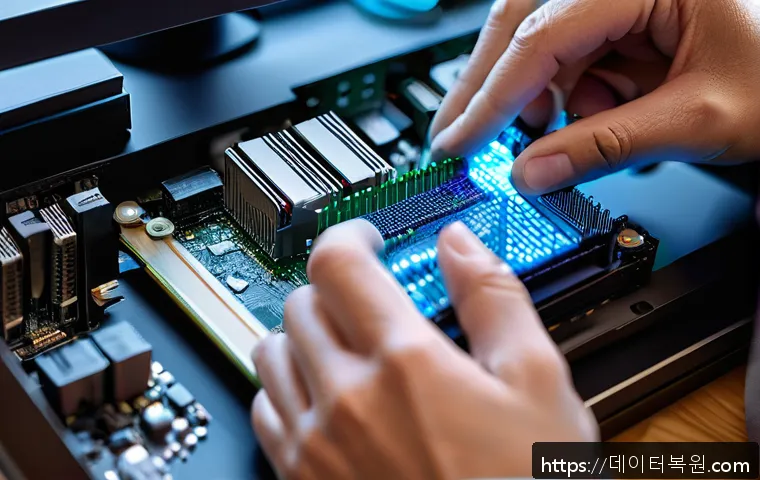 청구동 컴퓨터 메모리 접근 오류 긴급 복구 사례 및 작업 후기 5