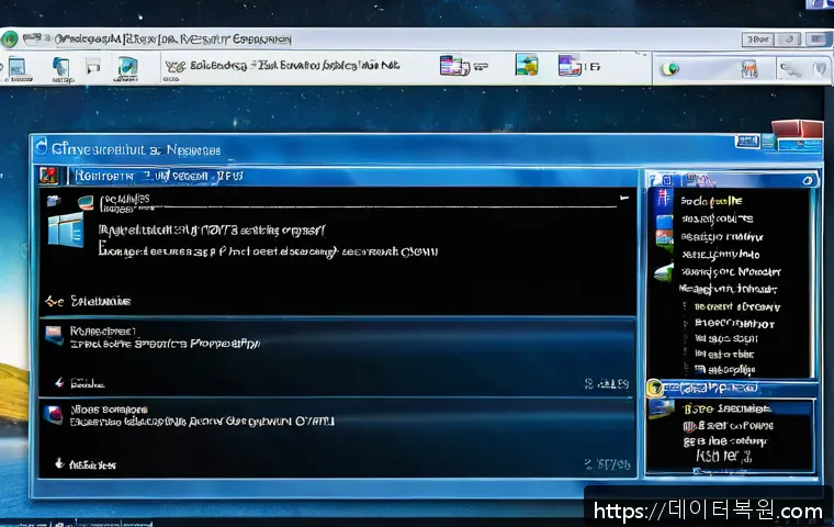 응봉동 윈도우7 windows7 재설치 포맷  초기화 관련 이미지 1