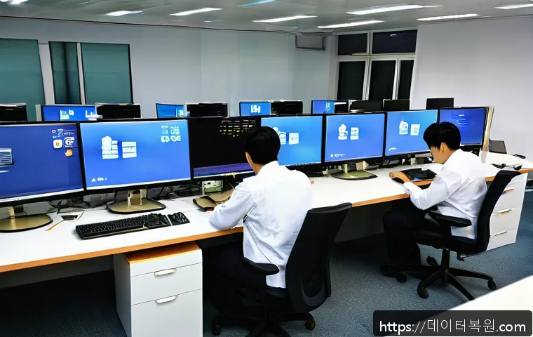 덕이동 사무실 윈도우7 클린 설치 및 초기화 긴급 지원 후기 5