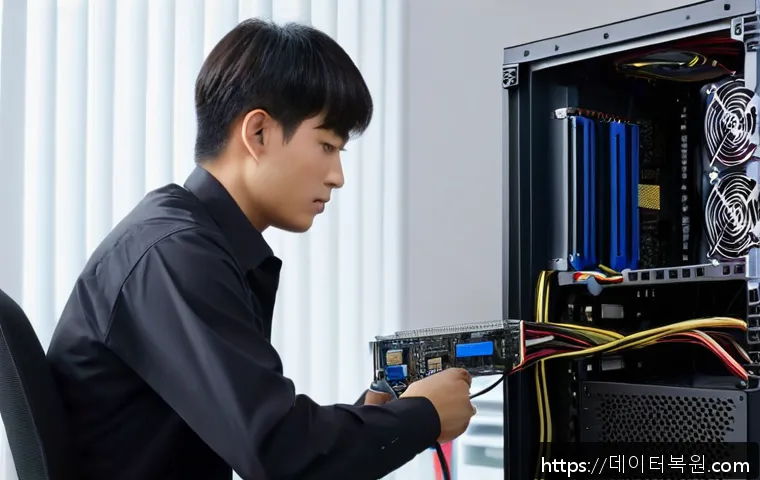 가산동 PC 전원 문제 긴급 대응과 파워서플라이 교체 성공 사례 1