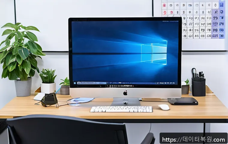 관악구 사무실 부트캠프 윈도우 설치 및 재택근무 환경 최적화 사례 1