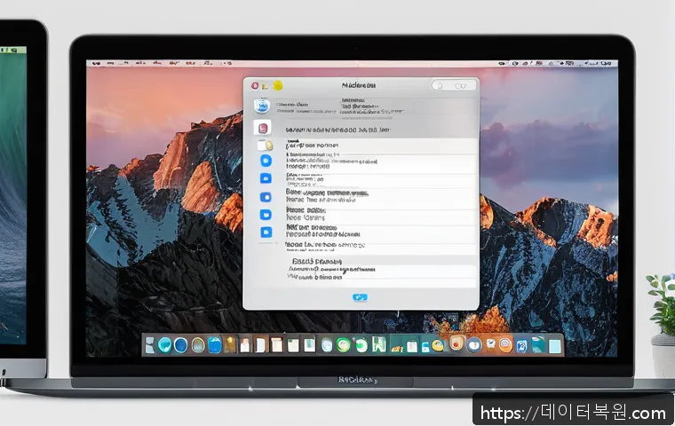 이화동 macosX재설치 포맷  초기화 관련 이미지 1