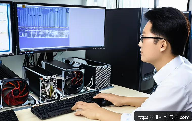 창성동 사무실 그래픽카드 업그레이드 및 고장 진단 실시간 해결 사례 5