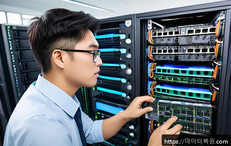 송정동 중소기업 나스 시스템 장애 긴급 복구 및 최적화 작업 후기 1