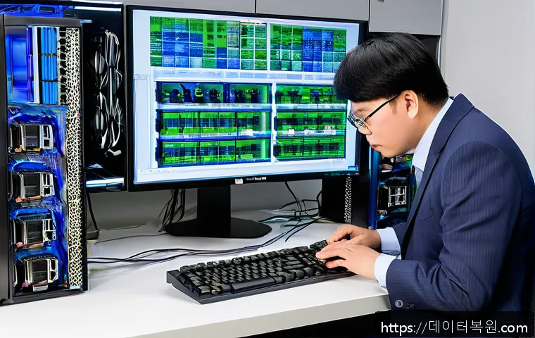 신도림 테크노마트 인근 PC 멈춤 현상 긴급 점검 및 사무실 업무 복구 사례 1