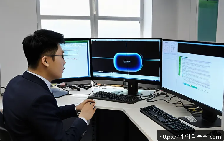 부암동 사무실 모니터 신호 문제 긴급 점검 및 해결 사례 공유 1