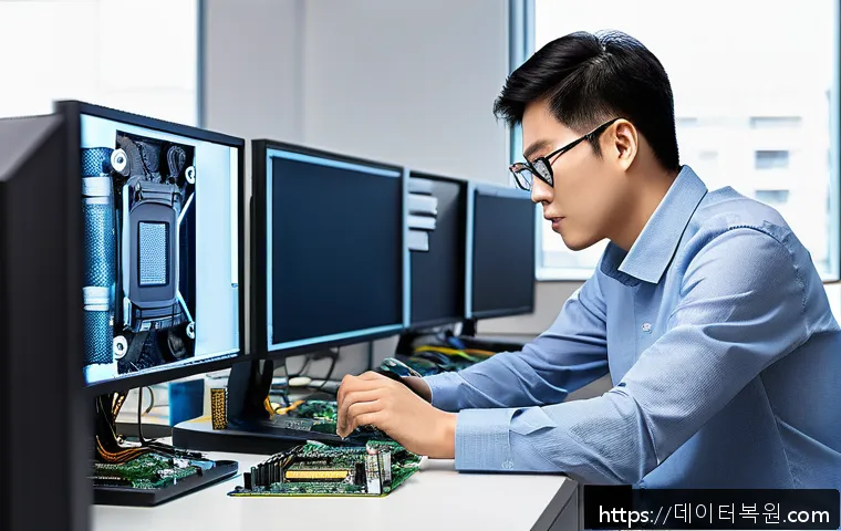 구수동 사무실 컴퓨터 메모리 업그레이드 및 긴급 조립 서비스 경험담 1
