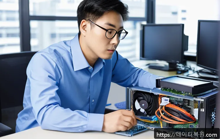 연희동 사무실 블루스크린 0x77 오류 긴급 복구 및 데이터 보호 사례 5