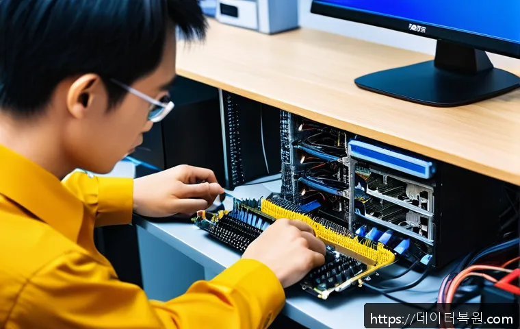 인현동 사무실 컴퓨터 블루스크린 오류 긴급 복구 및 데이터 손실 예방 사례 13