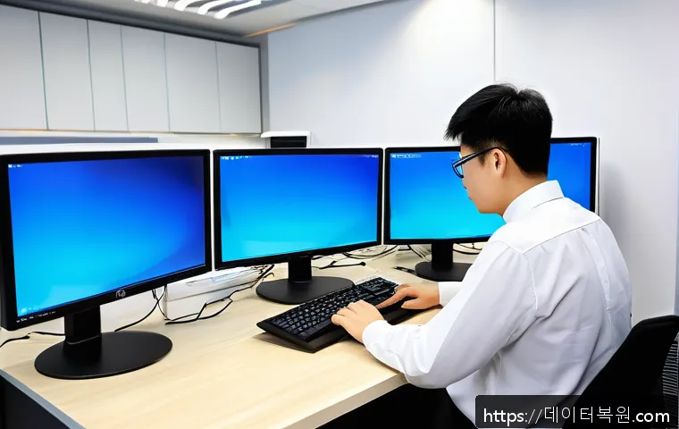 주교동 인근 윈도우 블루스크린 critical process died 긴급 복구 및 사무실 전산 장애 해결 사례 9