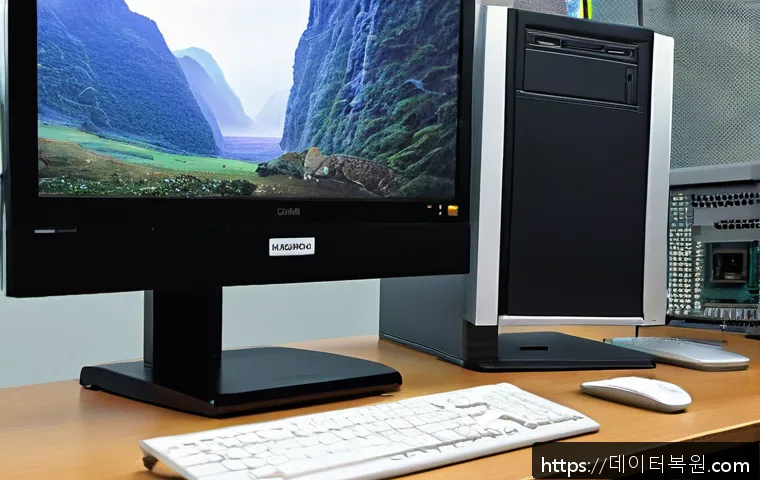 과해동 인근 사무실 모니터 신호 문제 긴급 점검 및 복구 사례 5