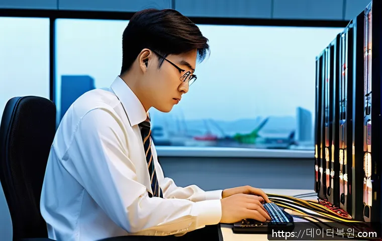 내유동 사무실 네트워크 장치 연결 끊김 문제 긴급 점검 및 해결 후기 9