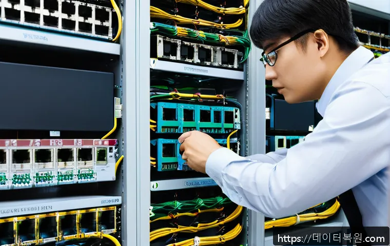 마포구 사무실 네트워크 케이블 점검 및 연결 문제 해결 사례 보고 1