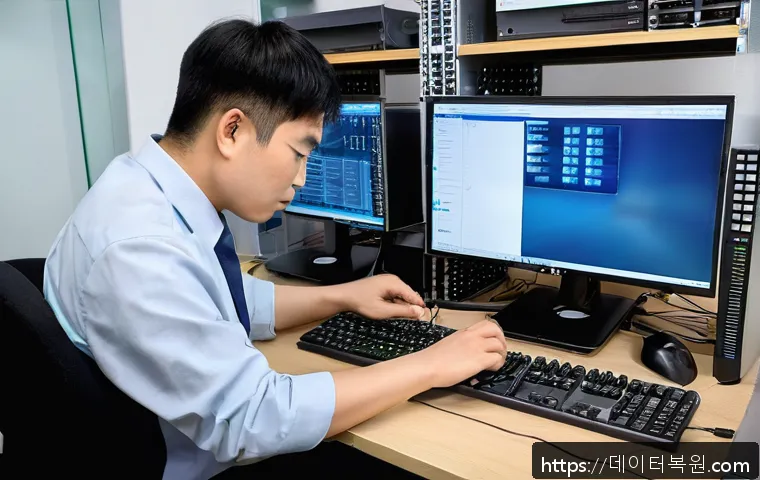 송천동 인근 컴퓨터 블루스크린 데이터 오류 긴급 복구 사례 및 예방 가이드 1