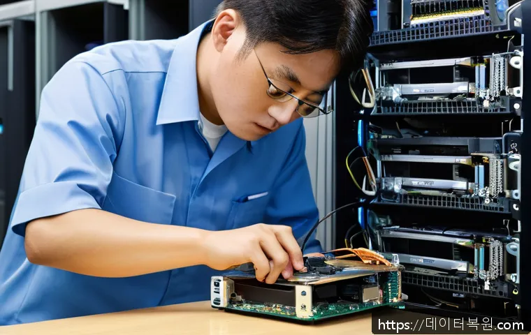 휘경동 사무실 데이터 저장 실패 문제 긴급 복구 및 예방 서비스 후기 9