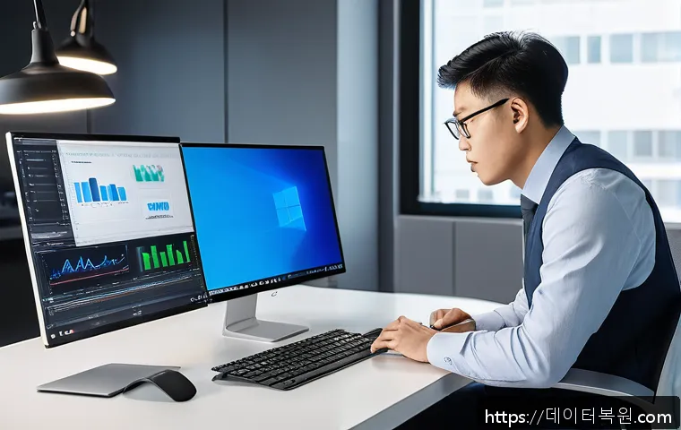 옥인동 사무실 PC 윈도우11 초기화 및 포맷 후 신속 복구 서비스 후기 1