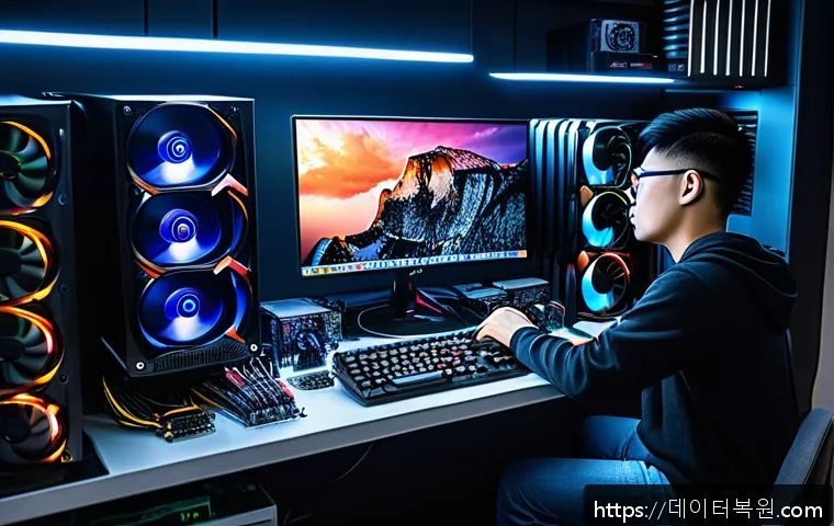 쌍문동 컴퓨터 그래픽카드 교체와 조립 전문업체 작업 후기와 신속 대응 사례 1