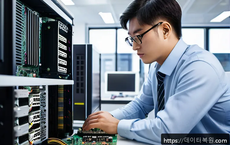 원지동 인근 사무실 컴퓨터 블루스크린 문제 해결과 커널 모드 힙 손상 긴급 복구 사례 1