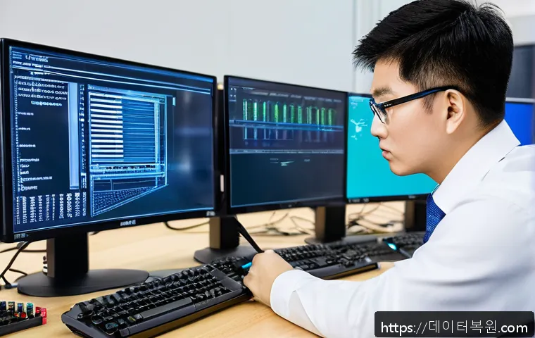 부림동 인근 사무실 컴퓨터 멈춤 현상 긴급 대응 및 복구 사례 1