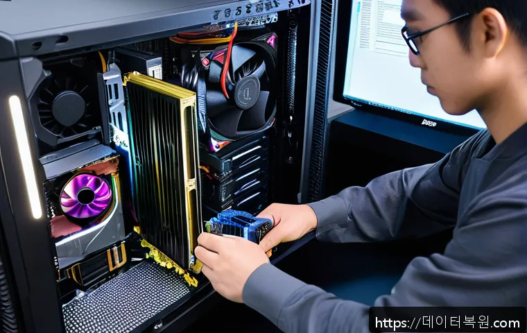 원서동 컴퓨터 비디오 메모리 오류 긴급 복구 및 사무실 PC 안정화 서비스 후기 1