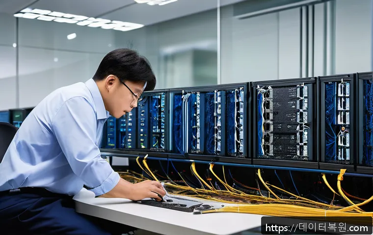 팔판동 전산시스템 모듈 손상 문제 긴급 복구와 사무실 네트워크 안정화 후기 1