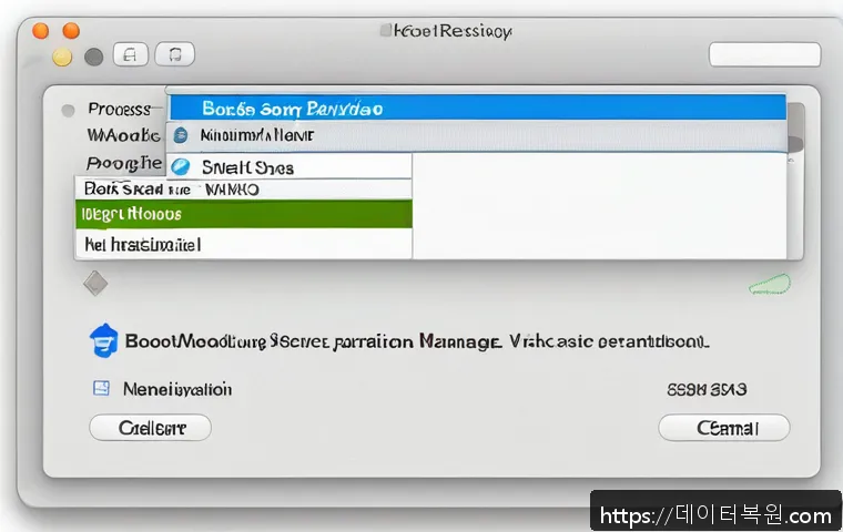 석촌동 맥윈도우 부트캠프_bootcamp 재설치 포맷  초기화 관련 이미지 1