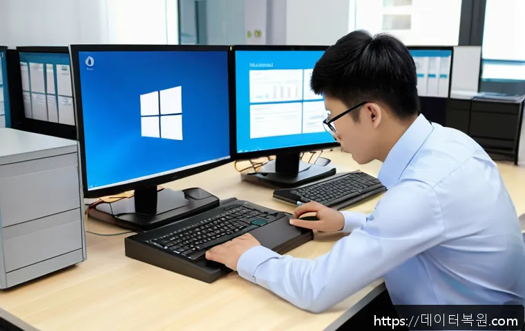 신도동 사무실 윈도우8 초기화와 포맷 재설치 작업 실제 후기 및 문제 해결 사례 1