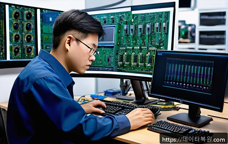 산천동 컴퓨터 블루스크린 오류 긴급 복구 사례와 원인 분석 보고 1