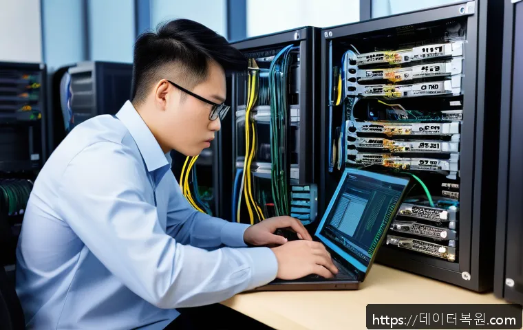 송파구 기업용 NAS 서버 긴급 복구 및 최적화 작업 후기 1