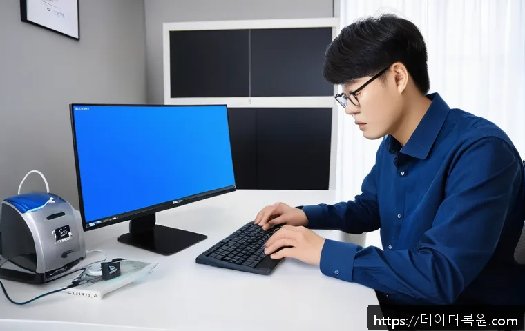 곤지암 인근 PC 시스템 블루스크린 오류 대응과 신속 복구 서비스 후기 1