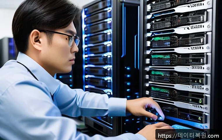 성현동 사무실 NAS 데이터 복구 및 네트워크 최적화 작업 후기 1